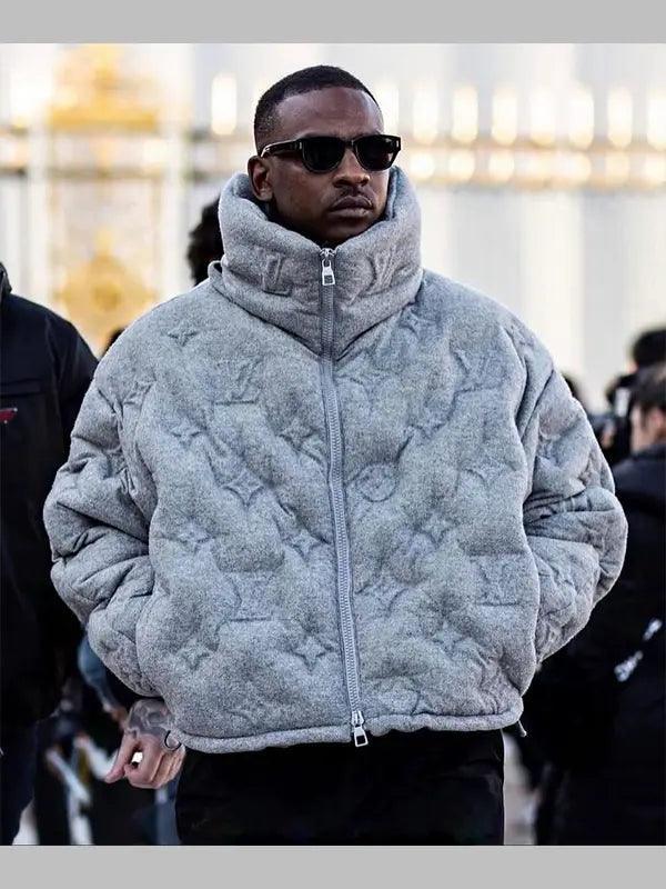 Louis Vuitton FW19 Boyhood Monogram Puffer Coat