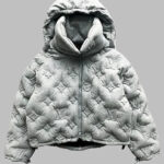 Louis Vuitton Monogram Boyhood Puffer Jacket Grey