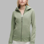 Lululemon Scuba Full Zip Hoodie Green