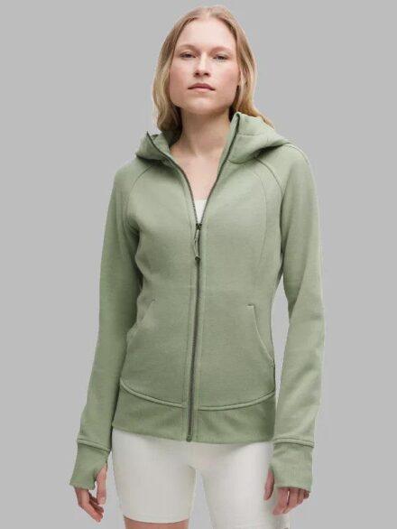 Lululemon Scuba Full Zip Hoodie Green