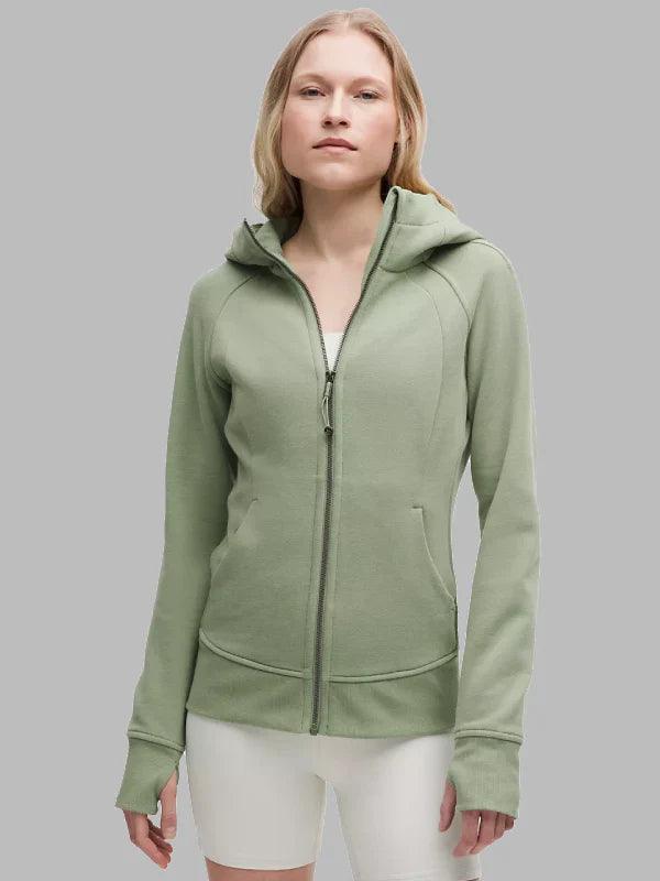 Lululemon Scuba Full Zip Hoodie Green