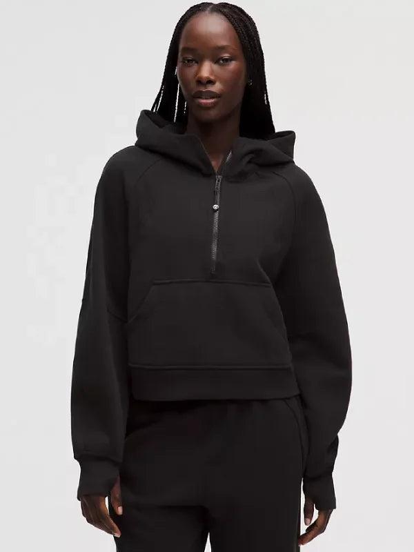 Lululemon Scuba Oversized Half Zip Hoodie Black