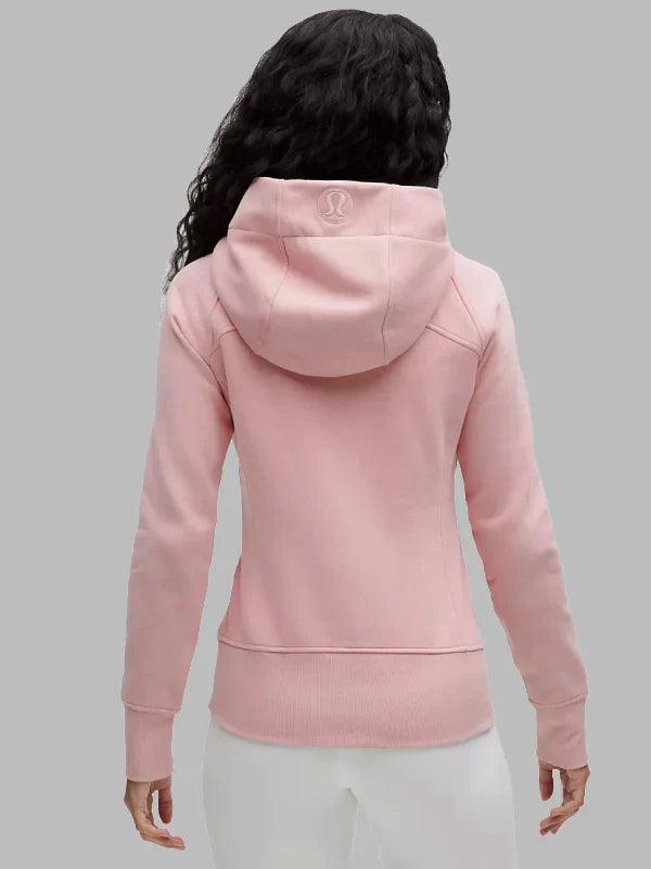 Lululemon Scuba Pink Full Zip Hoodie Jacket