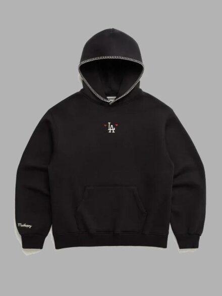 Madhappy Dodgers Heart Black Hoodie