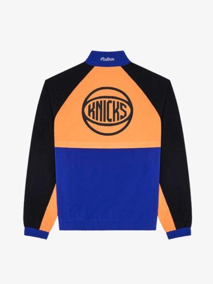 Malbon Knicks Half Zip Pullover Jacket