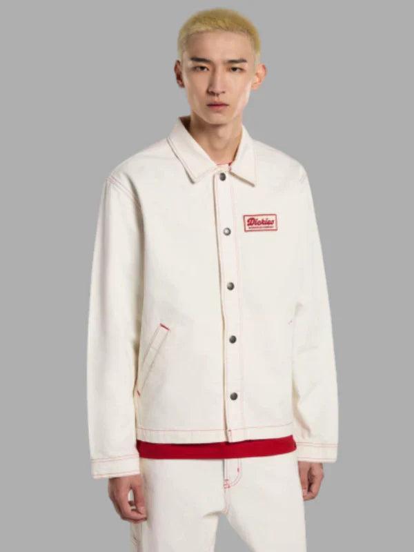 Man Dickies Lewistown Beige Denim Jacket