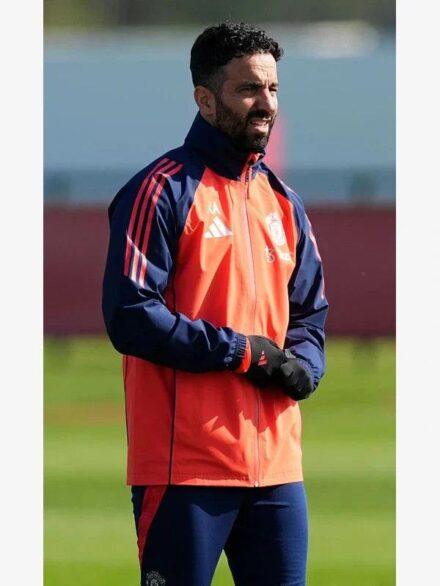 Manchester United Ruben Amorim Coaches Training Jacket Red