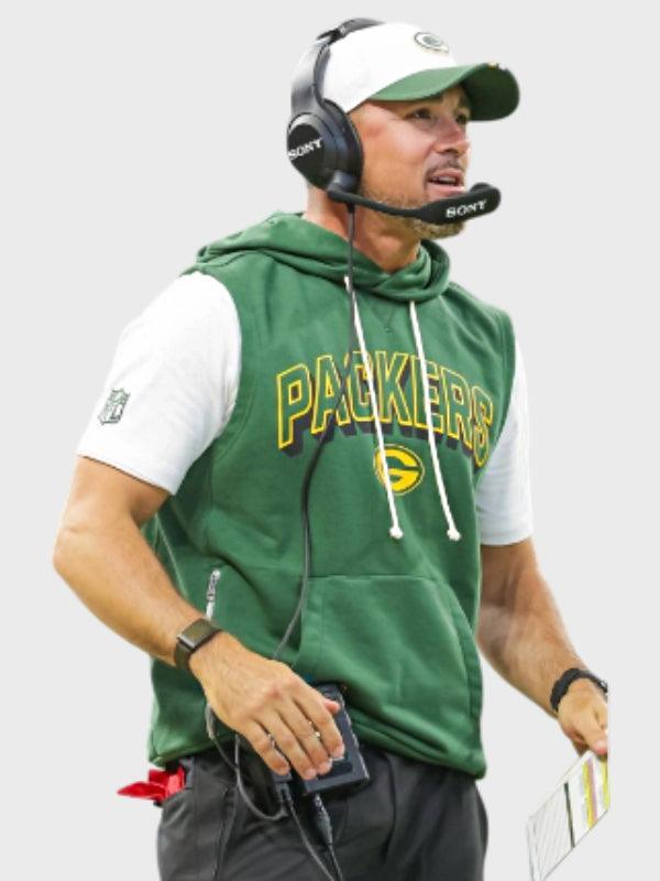 Matt LaFleur Green Bay Packers Sleeveless Hoodie