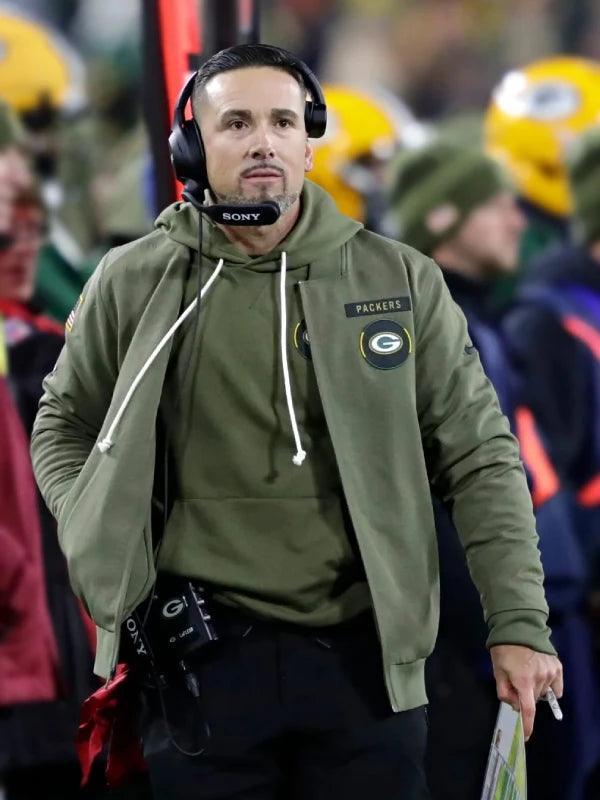 Matt LaFleur Packers 2025 Salute To Service Jacket