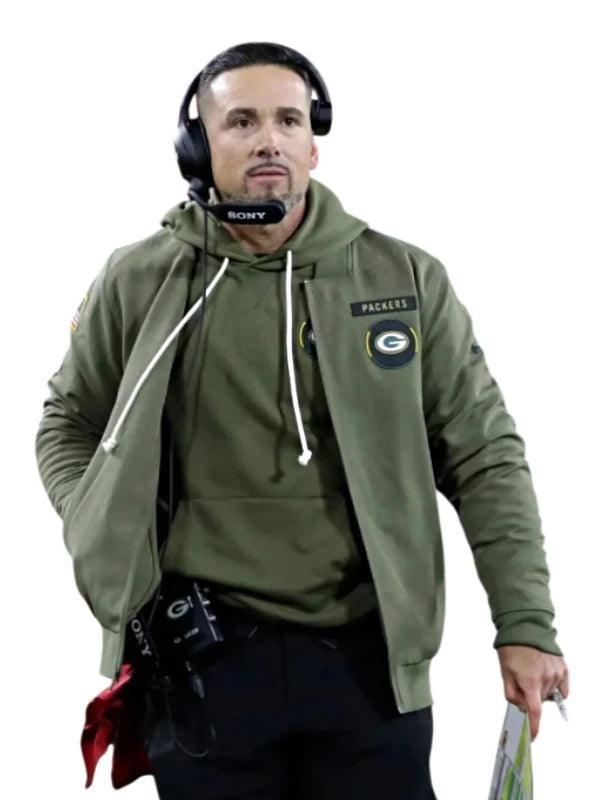 Matt LaFleur Packers Salute To Service Jacket Nike
