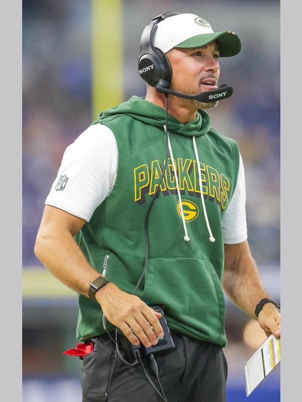 Matt LaFleur Packers Sleeveless Hoodie