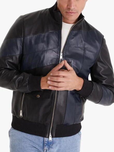 Matthew Leather Jacket Mens