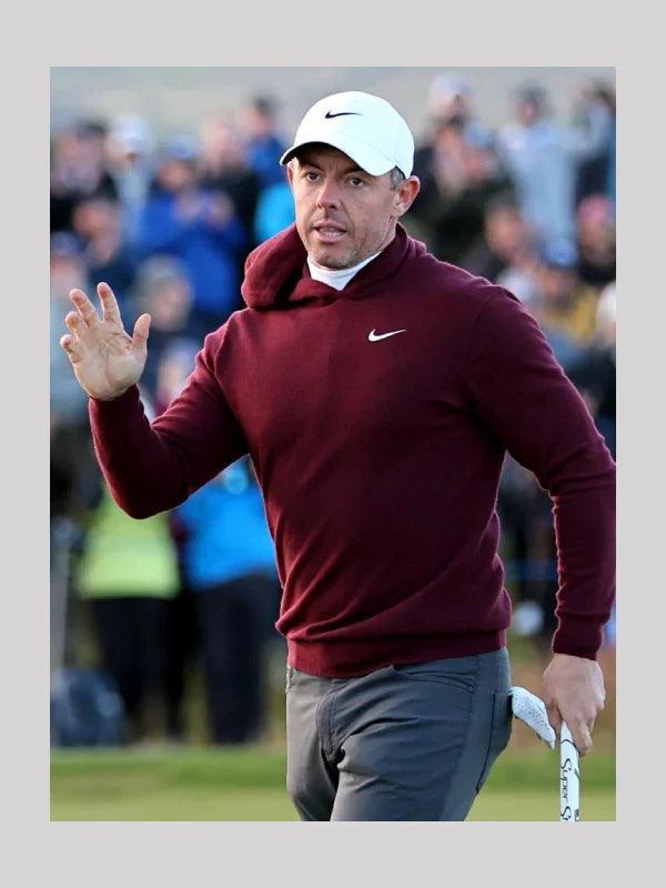 McIlroy s Irish Open Hoodie Maroon