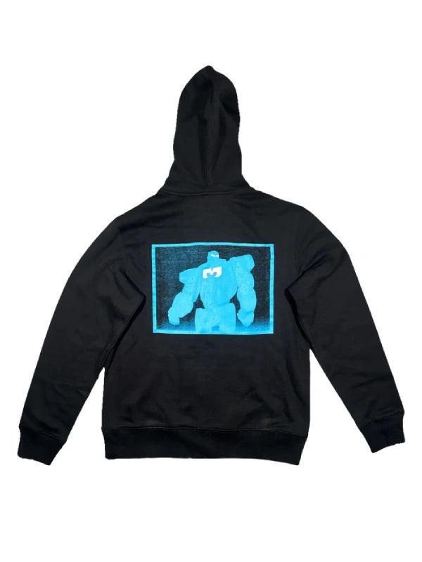 Mechaman Zip Up Hoodie Black