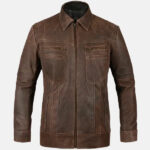 Men s Lambskin Biker Leather Jacket