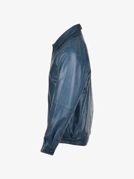 Men s Navy Blue Blouson Jacket