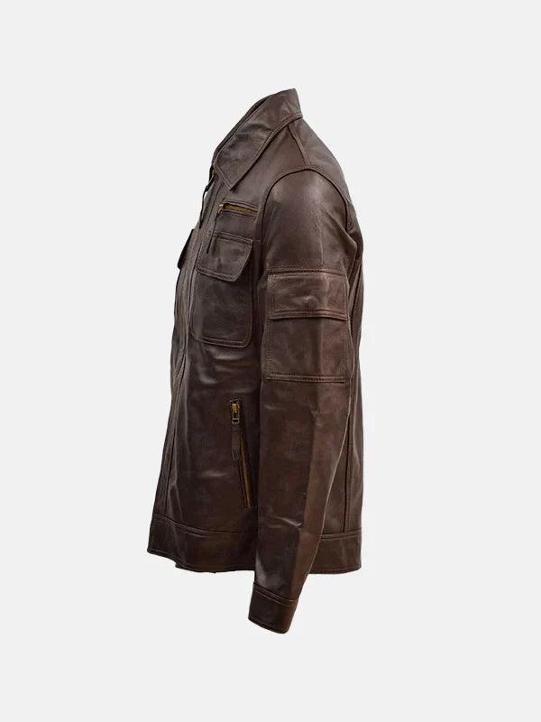 Men s Sheep Leather Jacket