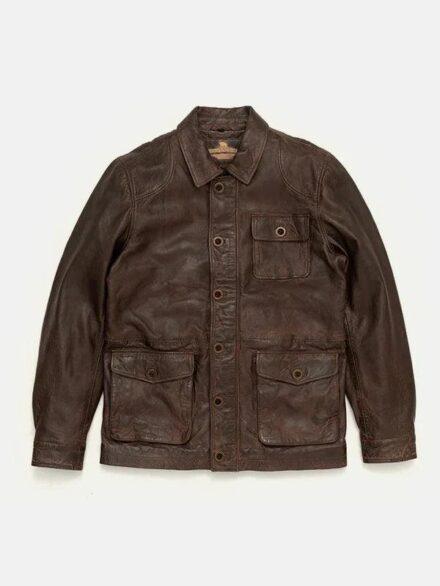 Men s Sheridan Leather Barn Jacket