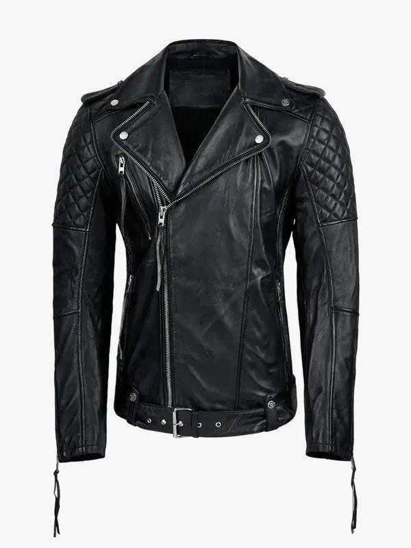 Men s Simba Biker Leather Jacket