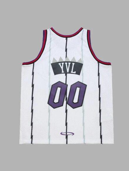 Men s Toronto Raptors Mitchell Ness x Playboi Carti White 1998 99 Swingman Jersey