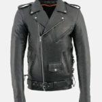 Mens Classic Police Style Biker Leather Jacket 595x793 1