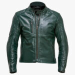 Mens Green Jacket with Added Protections