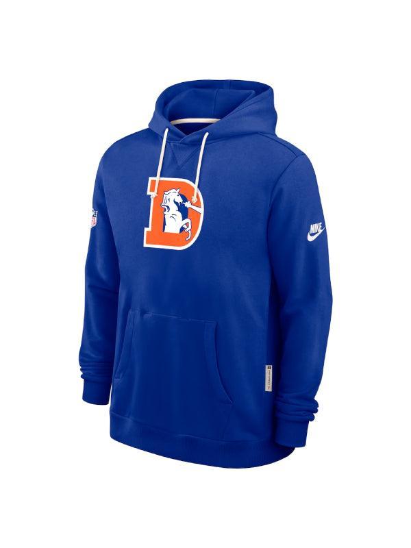Mens Nike Royal Denver Broncos Sideline Standard Issue Alt 2 Dri FIT Hoodie