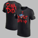 Mens Black Cody Rhodes I Wont Give Up T Shirt