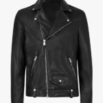 Mens Leather Milo Biker Jacket