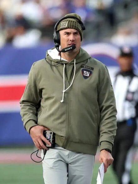 Mike Kafka Giants Salute To Service Jacket