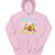 Minecraft Bee Adult Hoodie Pink