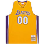Mitchell Ness x Play boi Carti Lakers Gold 1999 00 Swingman Jersey Yellow