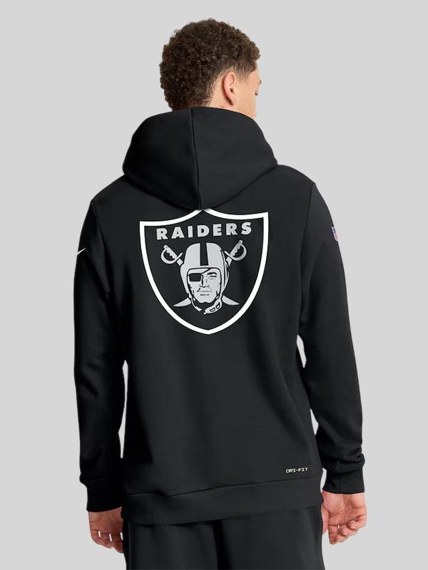 NFL 2025 Raiders Crucial Catch Hoodie Nike In Black