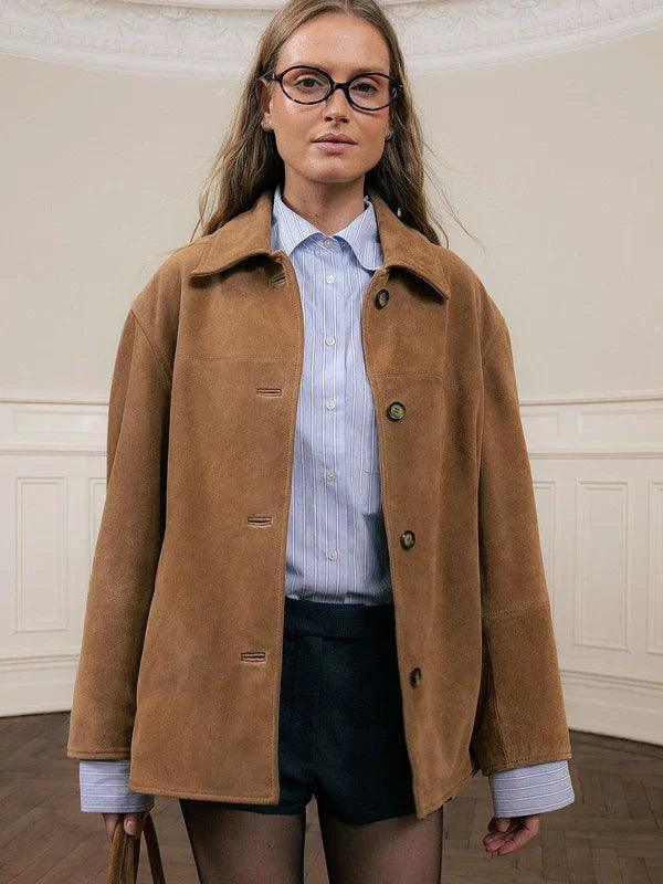 Nakd Suede Leather Jacket
