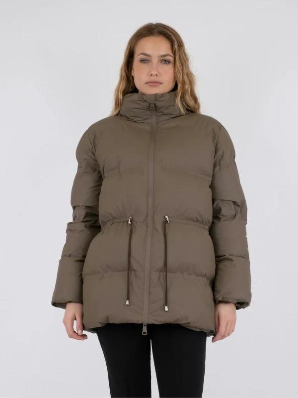 NeoNoirPufferJacketBrown