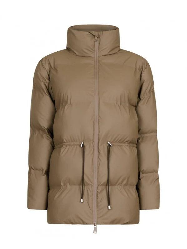 Neo Noir Mayra C Puffer Jacket Brown
