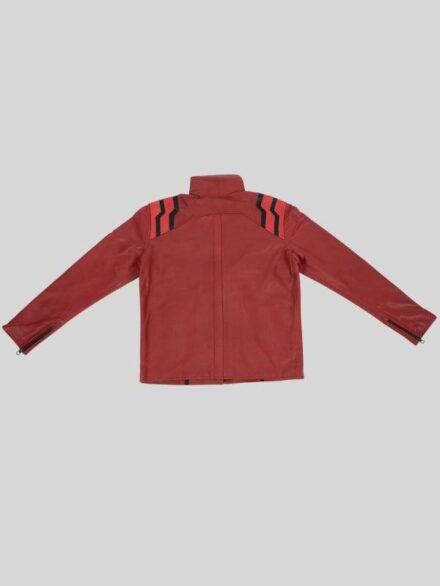Neon Genesis Evangelion Misato Red Leather Jacket