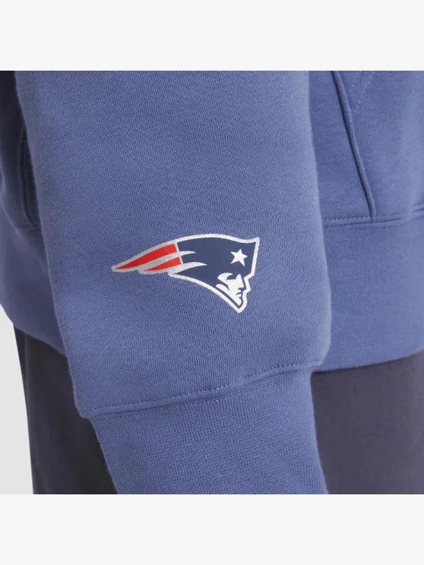 New England Patriots Rivalry Hoodie Storm Blue
