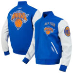 New York Knicks Pro Standard 2024 25 City Edition Varsity Jacket