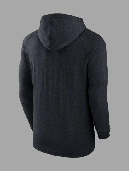 New York Yankees Authentic Collection Mens Nike Dri FIT MLB Pullover Hoodie
