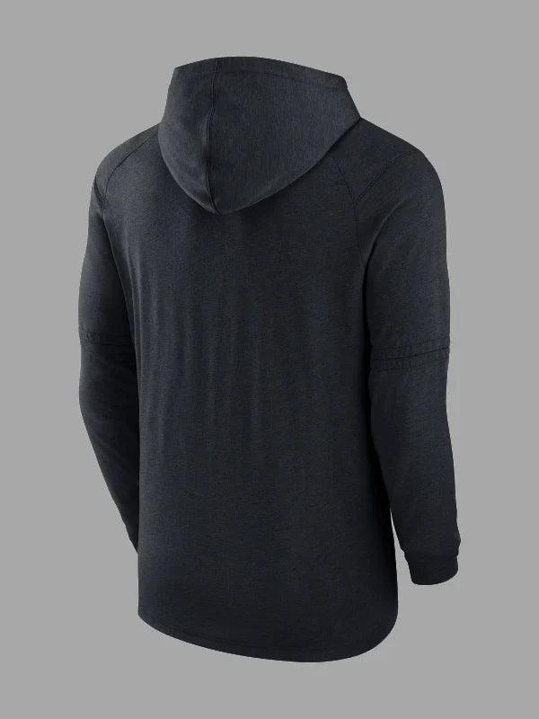 New York Yankees Authentic Collection Mens Nike Dri FIT MLB Pullover Hoodie