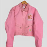 New York Yankees Carhartt Jacket Pink