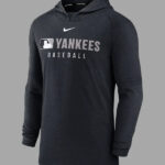 New York Yankees Nike Dri FIT Hoodie Black