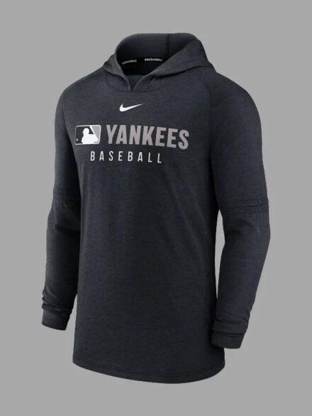 New York Yankees Nike Dri FIT Hoodie Black