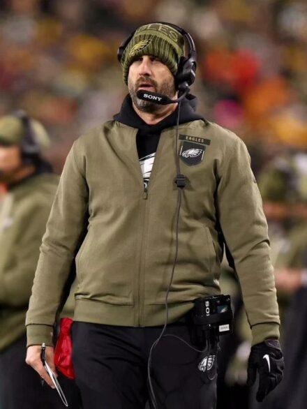 Nick Sirianni Eagles 2025 Salute To Service Jacket