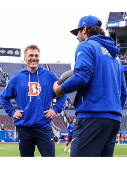 Nike Denver Broncos Hoodie Blue