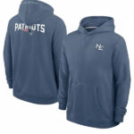 Nike 2025 We Are All Patriots Rivalries Storm Blue Hoodie