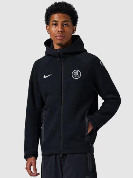 Nike Chelsea 25 26 Tech Fleece Windrunner Third Full Zip Jacket Black