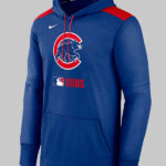 Nike Chicago Cubs Hoodie Blue