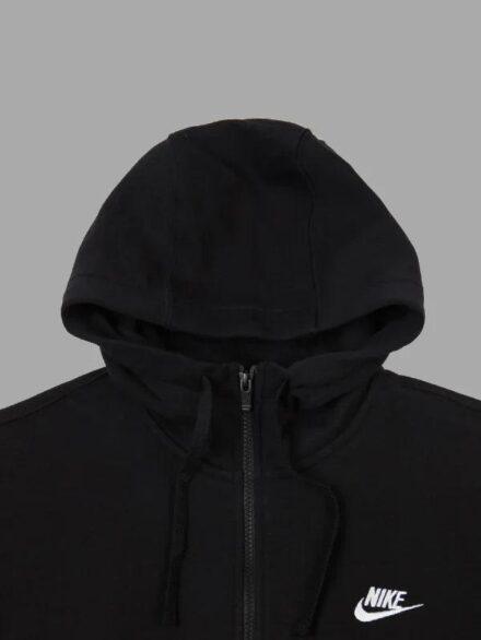 Nike Club Half Zip Hoodie Black